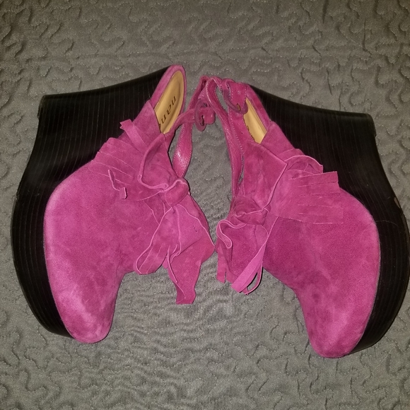 Nanette Lapore Sangria Wedge - Picture 2 of 4